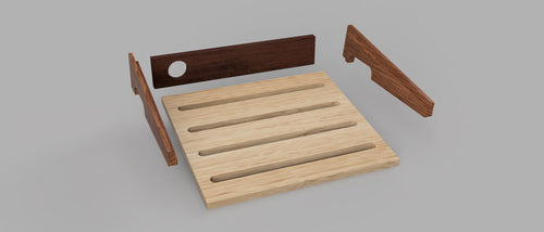 Pack 3 CNC Pedalboard Files – Small Guitar Pedalboard DXF SVG pdf stl crv3d crv Digital Download