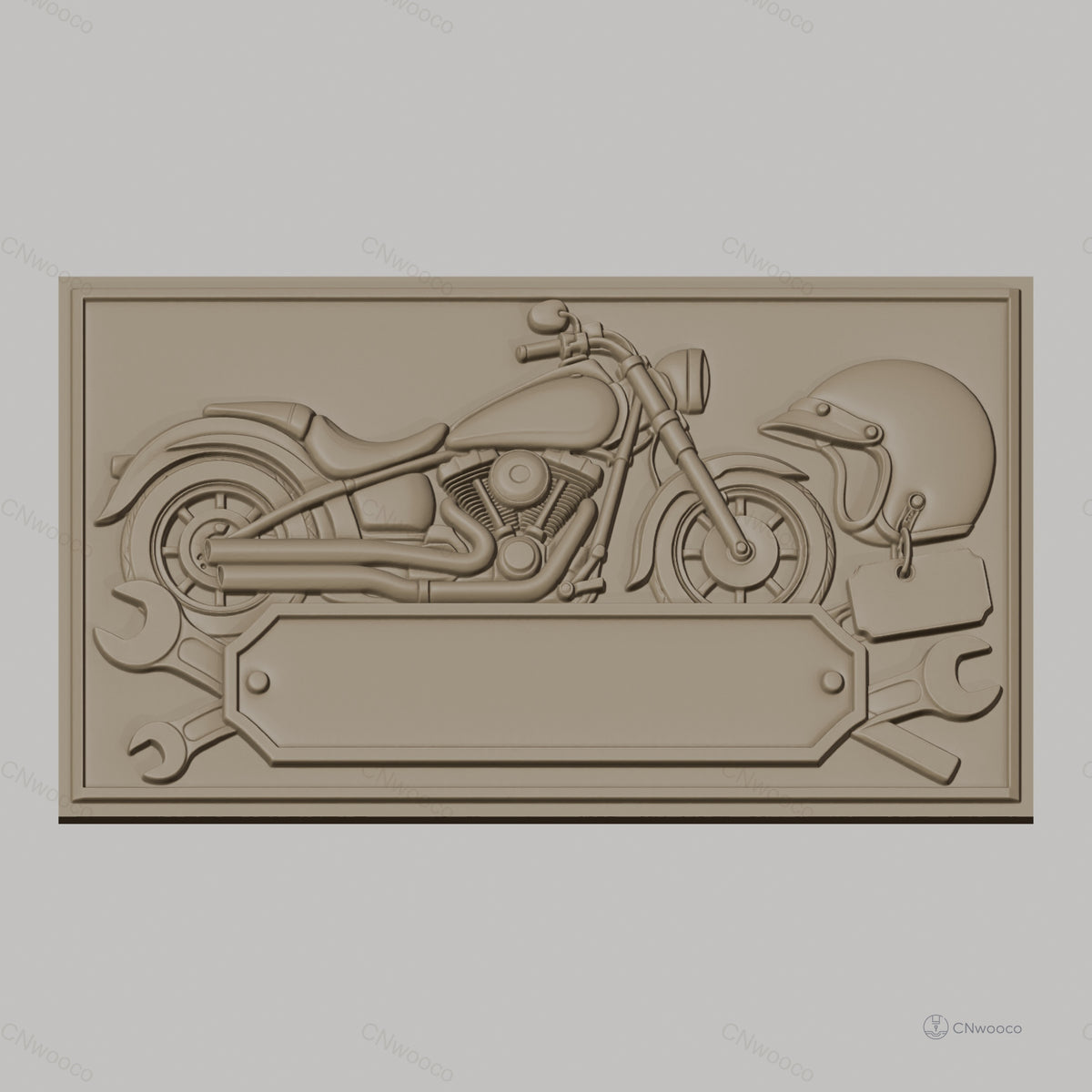Fichier CNC & impression 3D moto, casque et outils mécanique, haute qualité relief STL