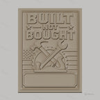 Fichier CNC & impression 3D panneau outils de menuiserie marteau clé drapeau américain haute qualité relief STL