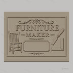 Fichier CNC & impression 3D meuble, chaise, ciseau, équerre, haute qualité relief STL