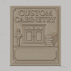 Fichier CNC & impression 3D Custom Cabinetry, outils de menuiserie et bois, haute qualité relief STL