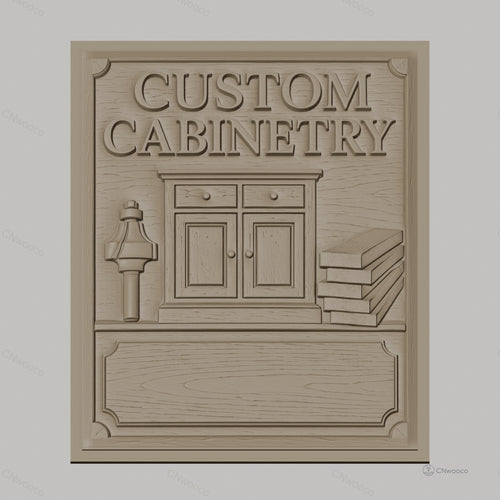 Fichier CNC & impression 3D Custom Cabinetry, outils de menuiserie et bois, haute qualité relief STL