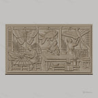 Fichier CNC & impression 3D atelier artisan papillon poisson oiseau, fabrication traditionnelle, haute qualité relief STL