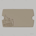 Fichier CNC barbecue hamburger flamme bouteille bas-relief pour sculpture sur bois, STL
