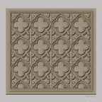 Fichier CNC & impression 3D motif gothique, relief floral stylisé, haute qualité relief STL