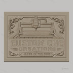 Fichier CNC & impression 3D Machine CNC sur planche de bois, ornement floral décoratif, haute qualité relief STL