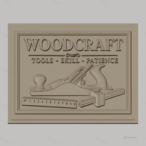 Fichier CNC & impression 3D Sainte Famille, atelier menuisier, outils de travail, haute qualité relief STL