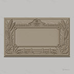 Fichier CNC & impression 3D paysage ferme, grange, épis de blé, roues et clôture, haute qualité relief STL