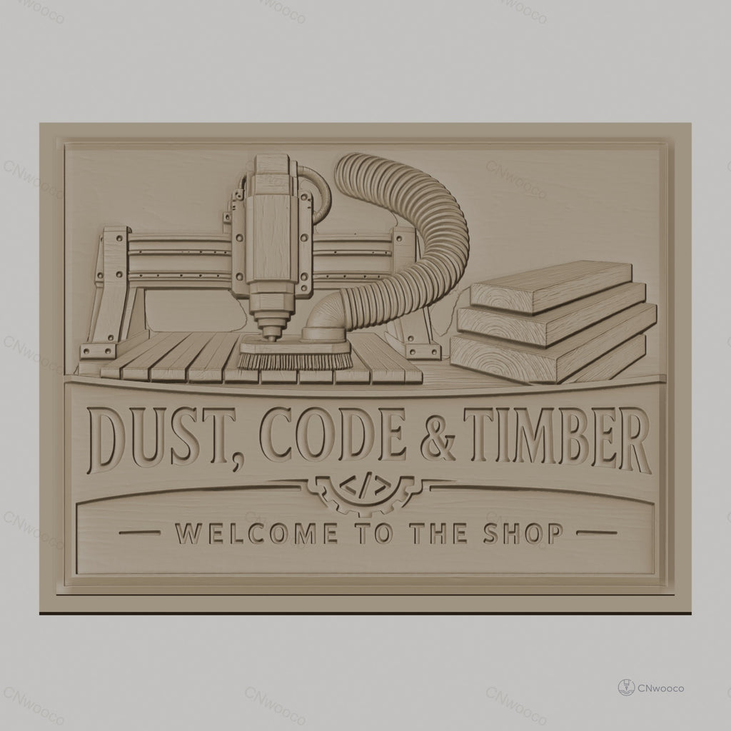 Fichier CNC & impression 3D machine CNC, bois empilé, haute qualité relief STL