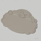 Fichier CNC & impression 3D enseigne enfant, cheval à bascule et lune, STL très haute qualité