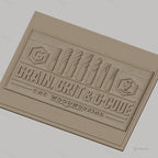 Fichier CNC & impression 3D outils de fraisage, forêt, fraises de coupe, grain bois, haute qualité relief STL