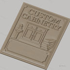 Fichier CNC & impression 3D Custom Cabinetry, outils de menuiserie et bois, haute qualité relief STL