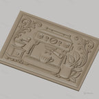 Fichier CNC & impression 3D machine à café, moulin, tasse, plante de café, haute qualité relief STL