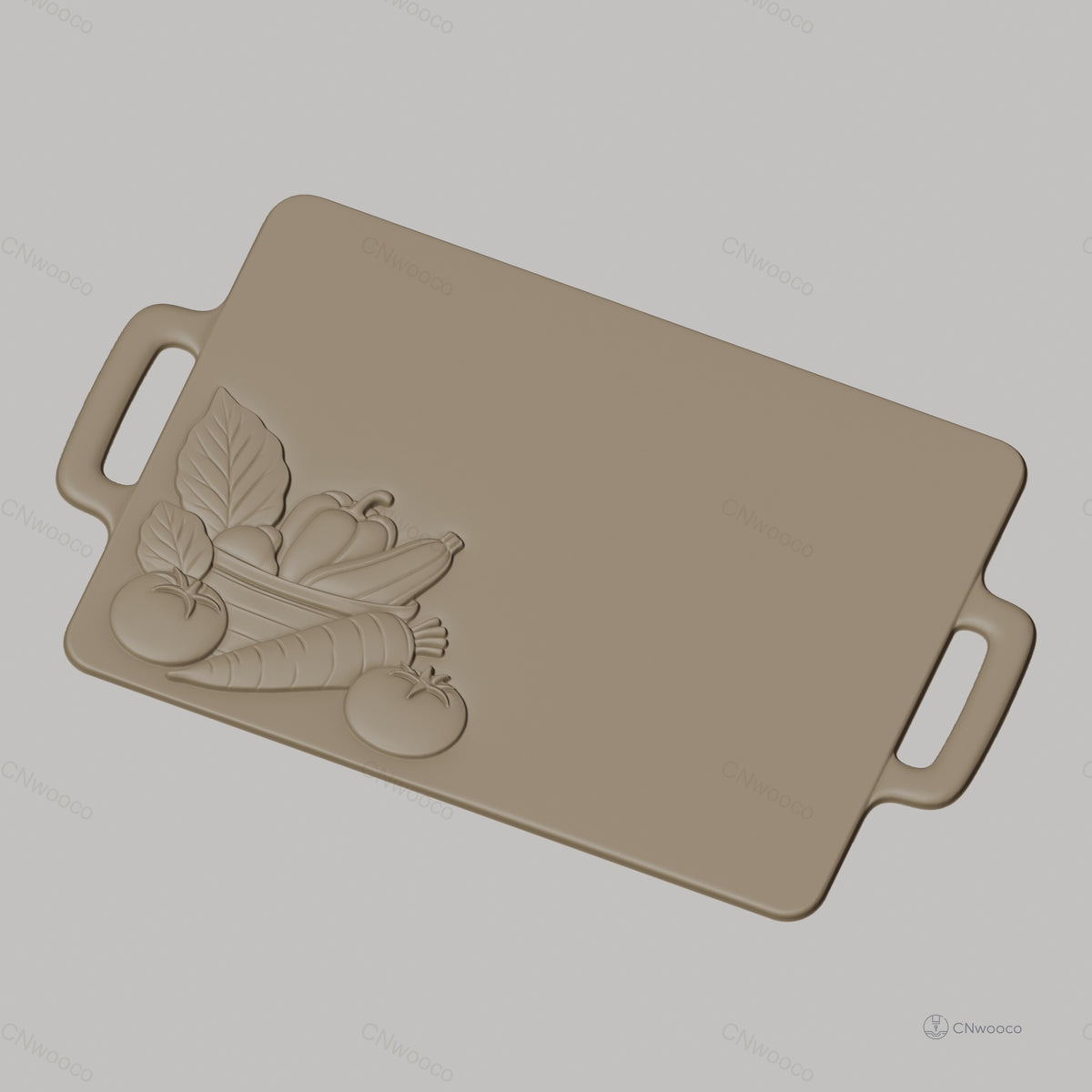 Fichier CNC légumes et panier, bas-relief pour sculpture sur bois, STL