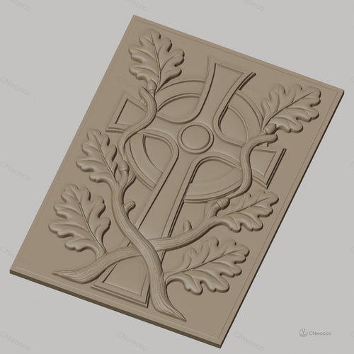 Fichier CNC & impression 3D patio mauresque, arcades et bassin central, haute qualité relief STL