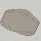 Fichier CNC & impression 3D enseigne murale décorative arbre et feuillages, STL très haute qualité