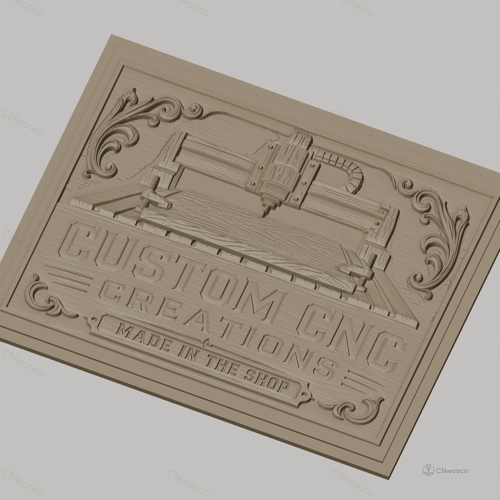 Fichier CNC & impression 3D Machine CNC sur planche de bois, ornement floral décoratif, haute qualité relief STL