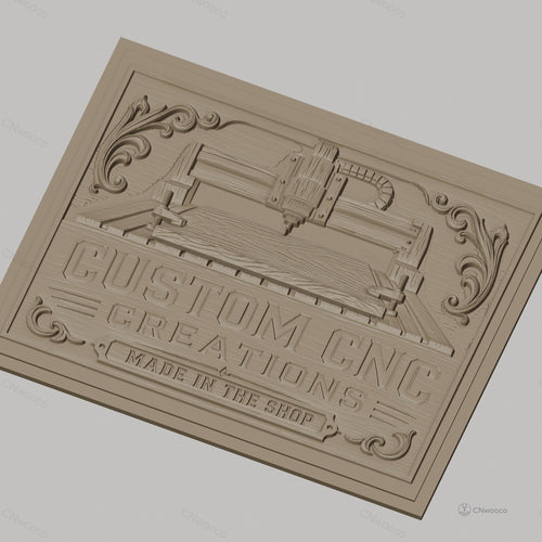 Fichier CNC & impression 3D Machine CNC sur planche de bois, ornement floral décoratif, haute qualité relief STL