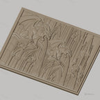 Fichier CNC & impression 3D gargouilles gothiques sur cathédrale, architecture médiévale, haute qualité relief STL