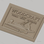 Fichier CNC & impression 3D Sainte Famille, atelier menuisier, outils de travail, haute qualité relief STL
