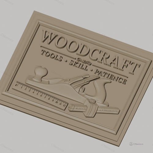 Fichier CNC & impression 3D Sainte Famille, atelier menuisier, outils de travail, haute qualité relief STL