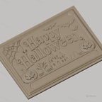 Fichier CNC & impression 3D Halloween, citrouilles, chauves-souris, maison hantée, toile d'araignée, haute qualité relief STL