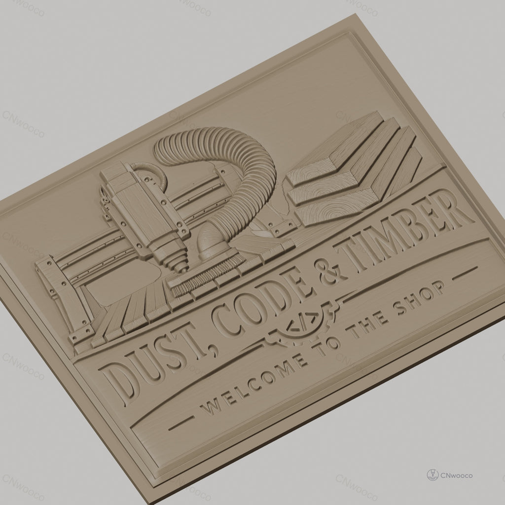 Fichier CNC & impression 3D machine CNC, bois empilé, haute qualité relief STL