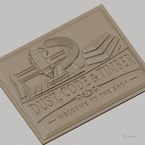 Fichier CNC & impression 3D machine CNC, bois empilé, haute qualité relief STL