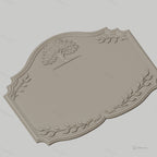 Fichier CNC & impression 3D enseigne murale décorative arbre et feuillages, STL très haute qualité