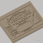 Fichier CNC & impression 3D meuble, chaise, ciseau, équerre, haute qualité relief STL