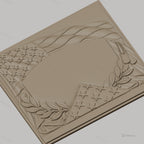 Fichier CNC & impression 3D thème drapeau américain, étoile, rameaux et plaques militaires, haute qualité relief STL