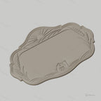 Fichier CNC & impression 3D enseigne décorative ferme, blé et lever de soleil, STL très haute qualité