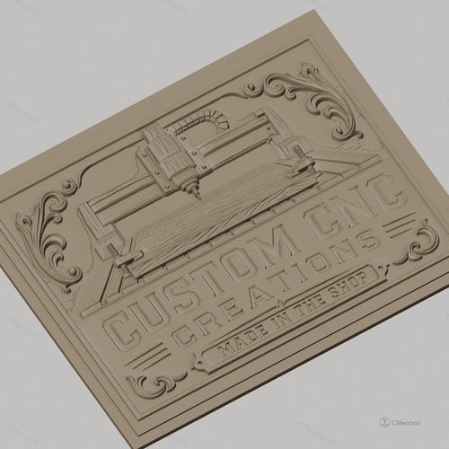 Fichier CNC & impression 3D Machine CNC sur planche de bois, ornement floral décoratif, haute qualité relief STL