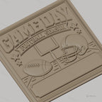 Fichier CNC & impression 3D football américain, ballon, casque et poteaux, haute qualité relief STL