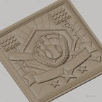 Fichier CNC & impression 3D baseball, gant balle battes et stade, haute qualité relief STL