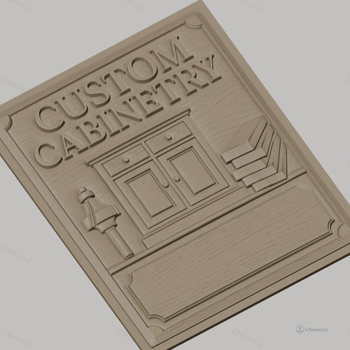Fichier CNC & impression 3D Custom Cabinetry, outils de menuiserie et bois, haute qualité relief STL