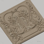 Fichier CNC & impression 3D thème western, bottes de cow-boy, roses, lanterne et fer à cheval, haute qualité relief STL