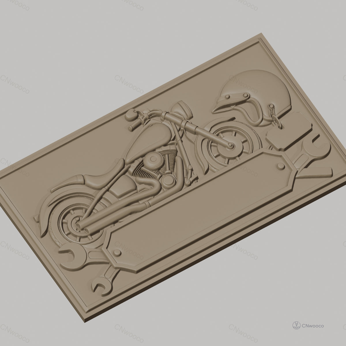 Fichier CNC & impression 3D moto, casque et outils mécanique, haute qualité relief STL
