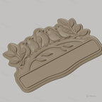 Fichier CNC & impression 3D enseigne décorative oiseaux sur branche, STL très haute qualité