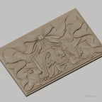 Fichier CNC & impression 3D scène de la nativité avec crèche, Marie, Joseph, Jésus, animaux, haute qualité relief STL