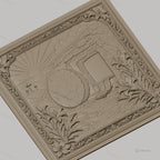 Fichier CNC & impression 3D tombeau vide de Jésus, croix et lys, haute qualité relief STL