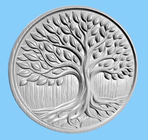 Fichier CNC arbre de vie – bas-relief spirituel pour sculpture bois, décoration murale STL
