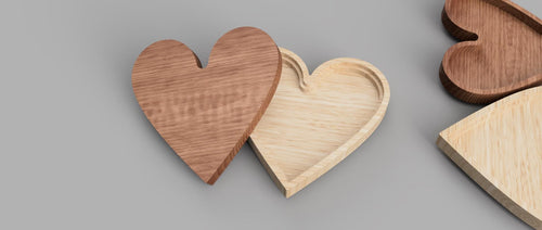 CNC heart box file stl dxf svg pdf ai crv crv3d for CNC router digital download