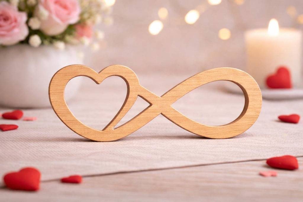 Fichier CNC cadeau couple à offrir, design romantique découpe CNC laser, fichiers dxf svg ai pdf crv crv3d