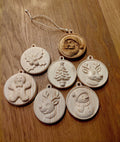 CNC-Datei Weihnachtsdekoration – 3D-Ornament-Relief für Holzschnitzerei, kompatibel mit VCarve Aspire, crv3d crv STL