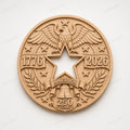 Fichier CNC & impression 3D America 250 – bas-relief aigle USA 1776-2026, Liberty Bell, 4th of July STL bois