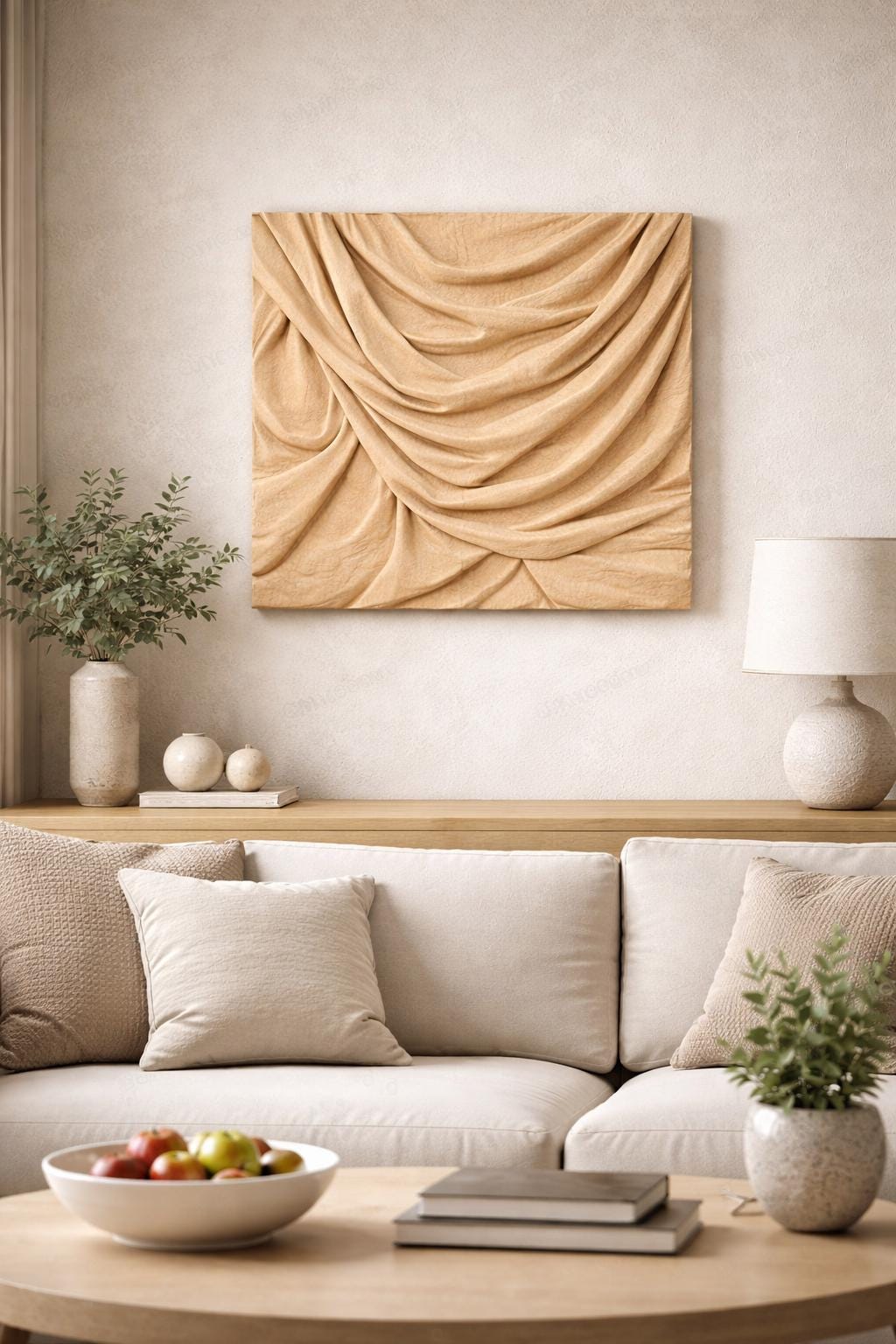 Fichier CNC panneau texture bois – bas-relief style tissu capitonné pour sculpture bois, motif décoratif meuble et porte STL