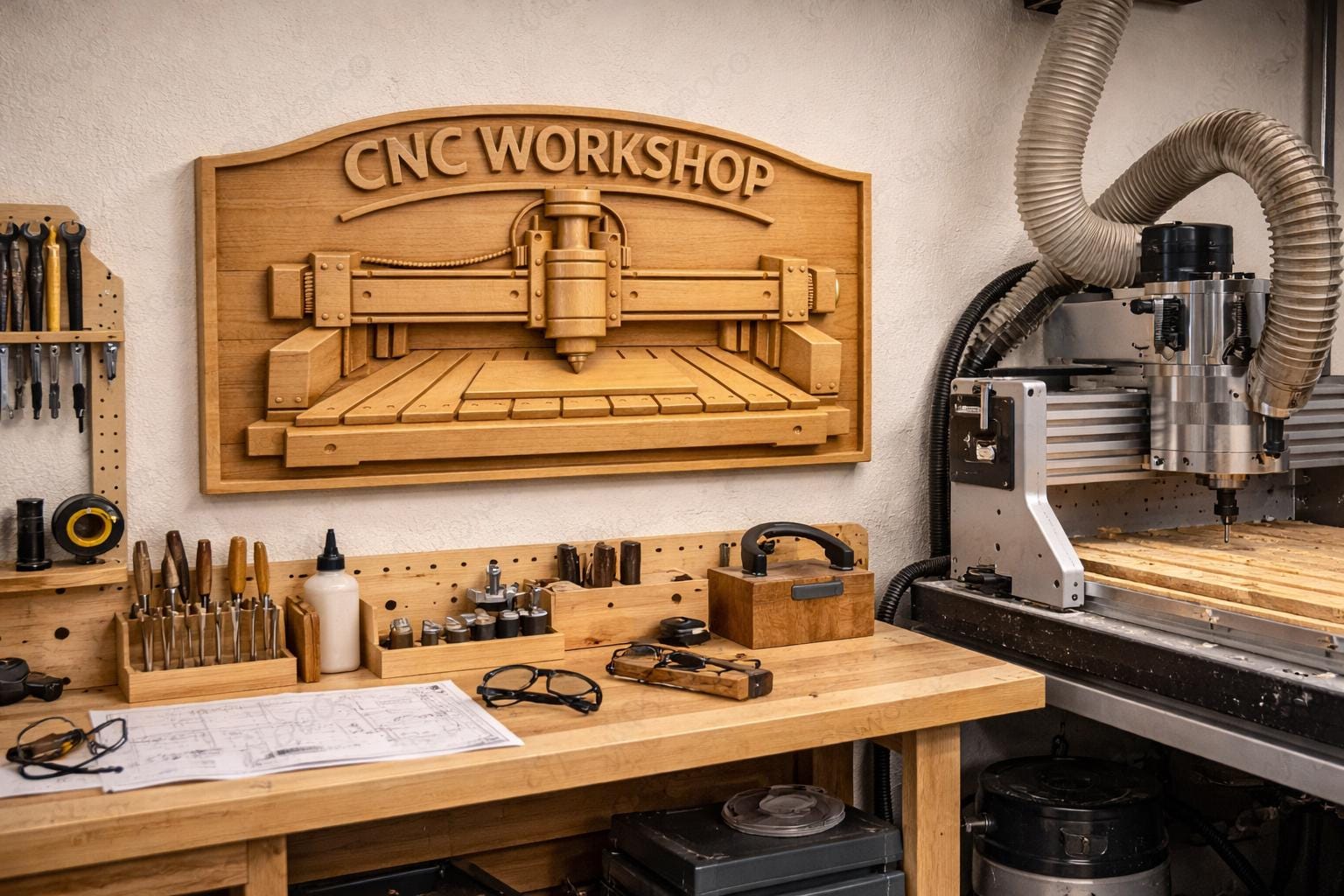 Fichier CNC panneau – bas-relief bois 3D pour sculpture CNC, décoration murale STL
