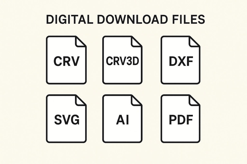 CNC Herzbox-Datei stl dxf svg pdf ai crv crv3d für CNC-Fräser digitaler Download