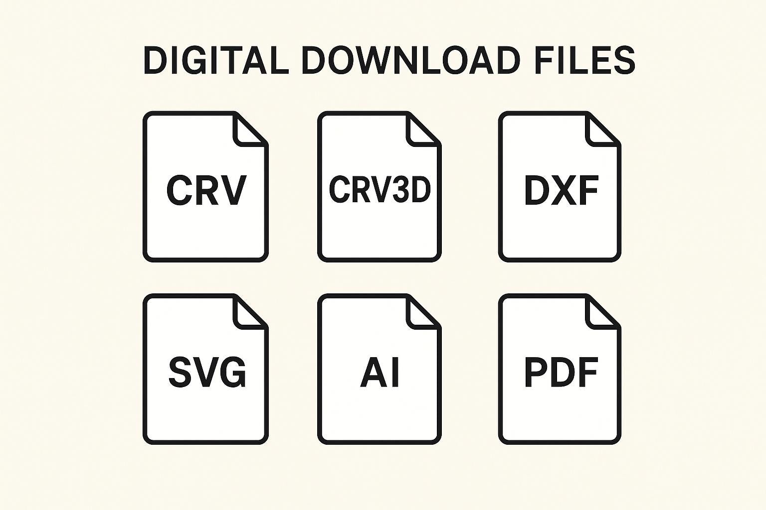 CNC Herzbox-Datei stl dxf svg pdf ai crv crv3d für CNC-Fräser digitaler Download